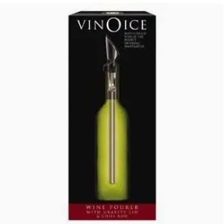 Cork Pops Wine Accessories VinOice Wine Pourer with Gravity Lid & Chill Rod | Cork Pops