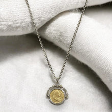 Load image into Gallery viewer, TAT2 Designs Jewelry - Necklaces Vintage Silver Sol Spinner Necklace
