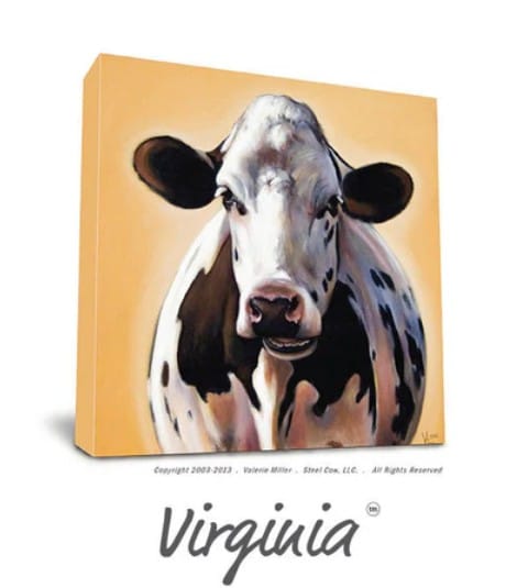 Steel Cow LLC Canvas Print Virginia – Canvas Wall Art Print