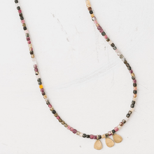 Load image into Gallery viewer, Original Hardware Watermelon Tourmaline Necklace
