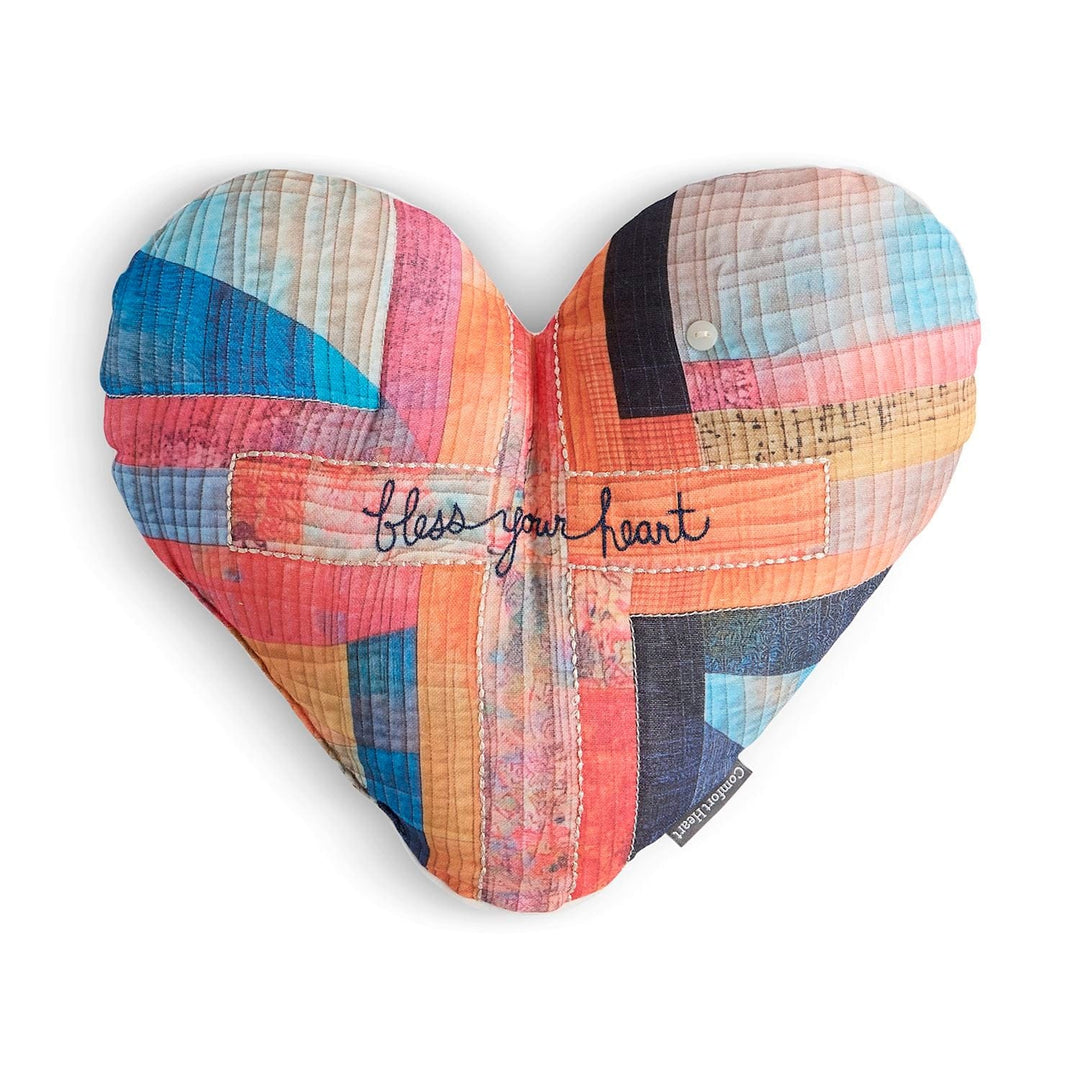 Demdaco Home Decor - Home Accent Weighted Pocket Pillow Bless Your Heart