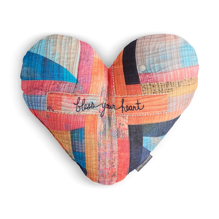 Demdaco Home Decor - Home Accent Weighted Pocket Pillow Bless Your Heart