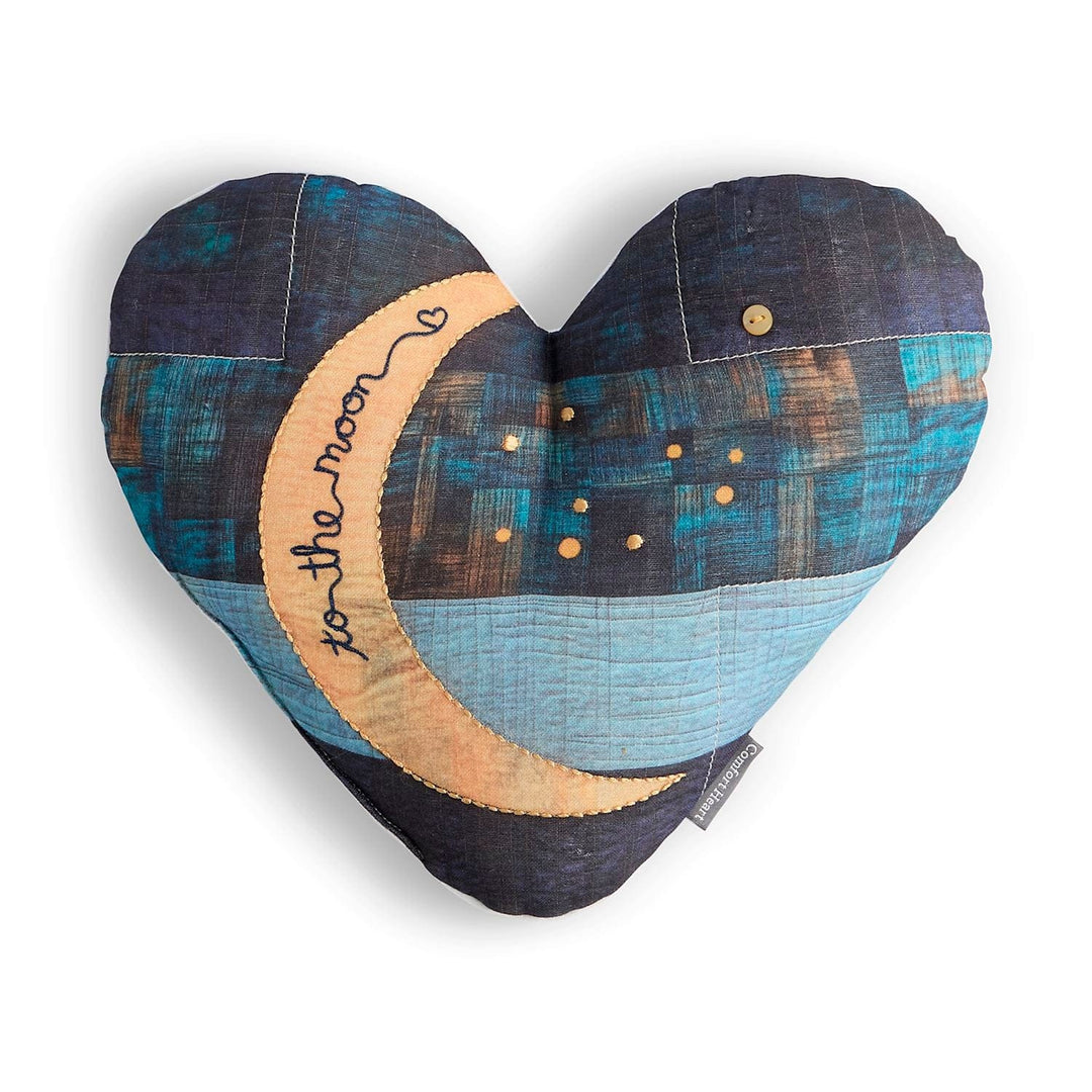 Demdaco Home Decor - Home Accent Weighted Pocket Pillow To the Moon