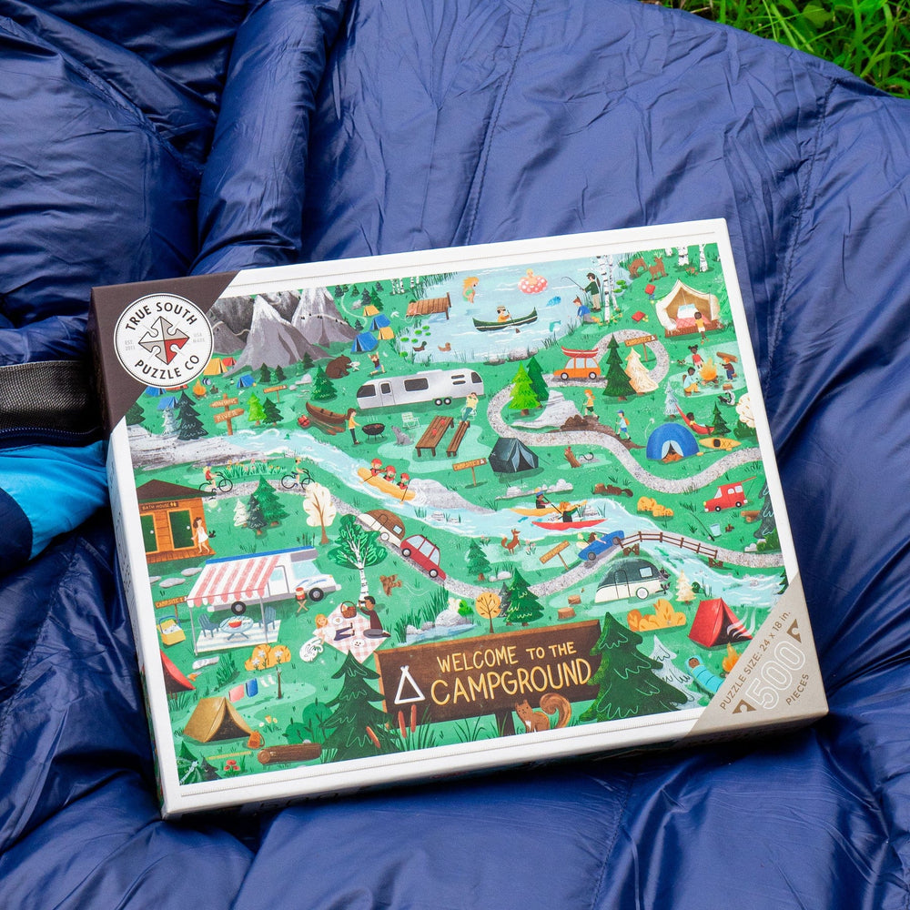 True South Puzzles Books Cards Games and Puzzles - Games and Puzzles Welcome to the Campground