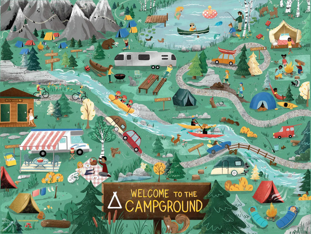 True South Puzzles Books Cards Games and Puzzles - Games and Puzzles Welcome to the Campground