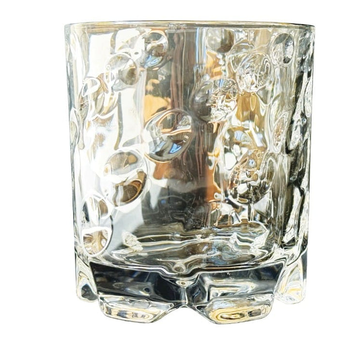 Cork Pops Barware Whirlwind Whiskey Glass – Dots | Cork Pops
