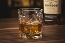 Load image into Gallery viewer, Cork Pops Barware Whirlwind Whiskey Glass – Dots | Cork Pops
