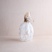 Load image into Gallery viewer, Boise Art Glass Medium White Glass Pumpkins
