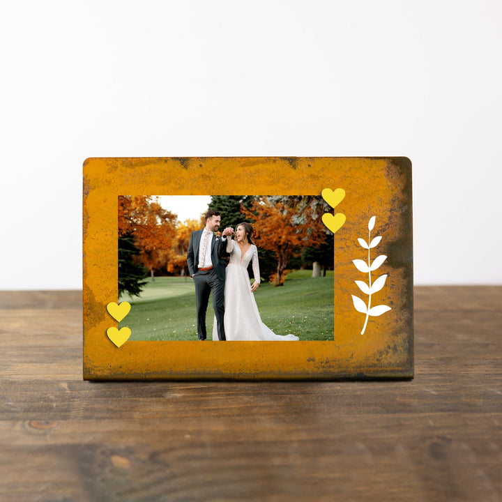 Prairie Dance Wide Botanical Magnetic Frame