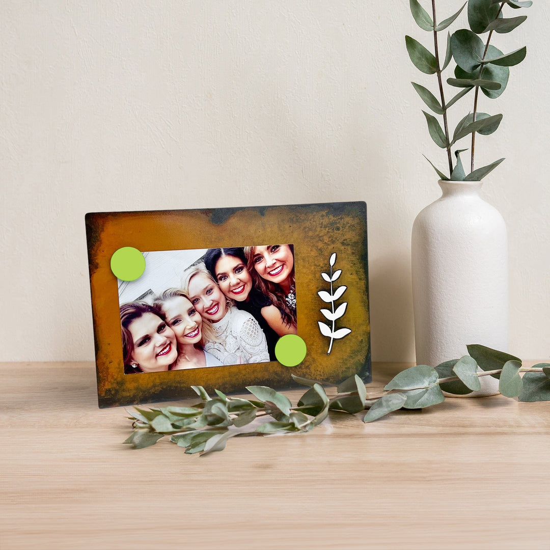 Prairie Dance Wide Botanical Magnetic Frame