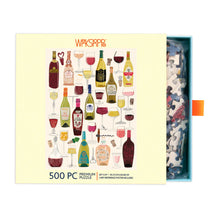 Load image into Gallery viewer, WerkShoppe Books Cards Games and Puzzles - Games and Puzzles Wine Tasting 500 Piece Puzzle
