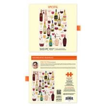 Load image into Gallery viewer, WerkShoppe Books Cards Games and Puzzles - Games and Puzzles Wine Tasting 500 Piece Puzzle
