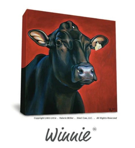 Steel Cow LLC Canvas Print Winnie – Canvas Wall Art Print