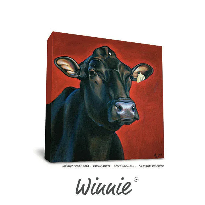 Steel Cow LLC Canvas Print Winnie – Canvas Wall Art Print
