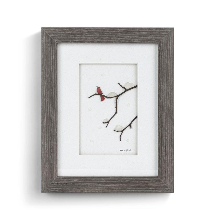 Demdaco Home Decor - Home Accent Winter Wall Art Grey