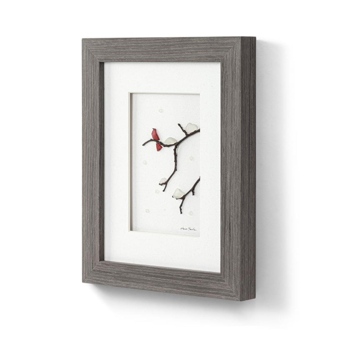 Demdaco Home Decor - Home Accent Winter Wall Art Grey