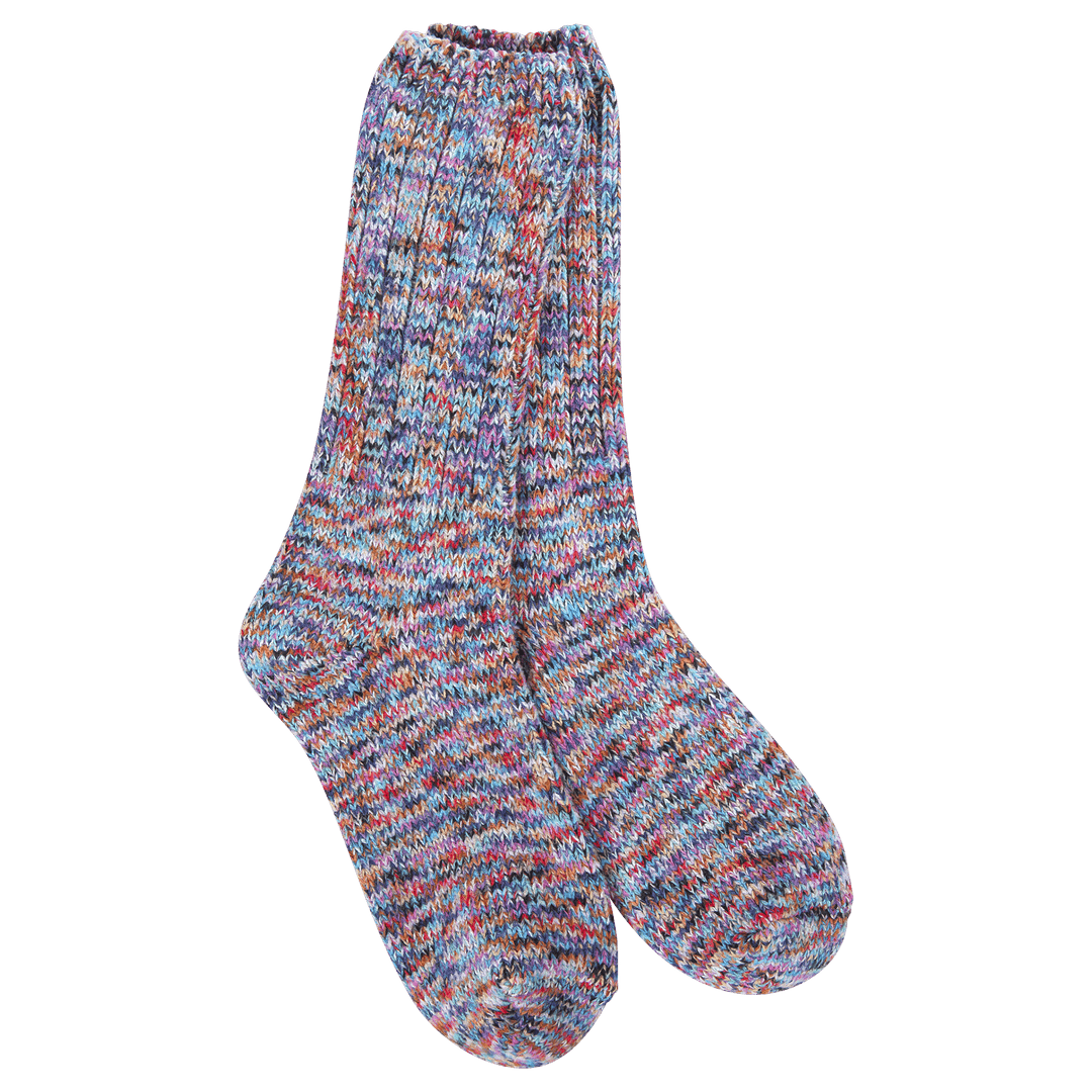 World’s Softest Socks Socks Indigo World’s Softest Weekend Ragg Crew Socks