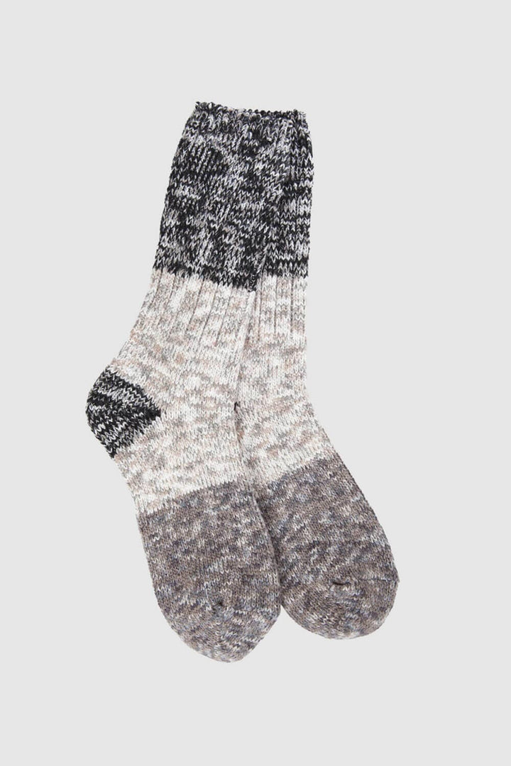 World’s Softest Socks Socks Stone Multi World’s Softest Weekend Ragg Crew Socks