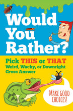 Load image into Gallery viewer, Peter Pauper Press Would You Rather? Book
