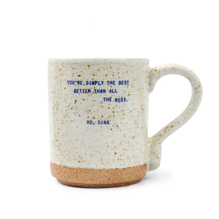 Danica Brands Home Decor - Kitchen Gourmet Entertaining - Serveware Functional XO Mug Tina