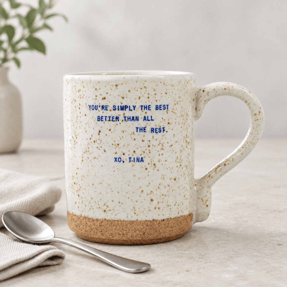 Sugarboo Designs Home Decor - Kitchen Gourmet Entertaining - Serveware Functional XO Mug Tina