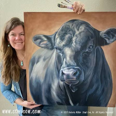 Steel Cow LLC Canvas Print Zoey – Canvas Wall Art Print