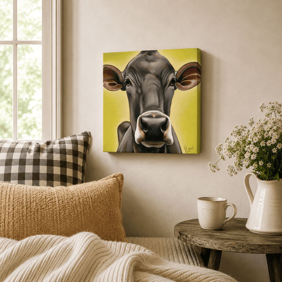 Steel Cow LLC Canvas Print Zoey – Canvas Wall Art Print