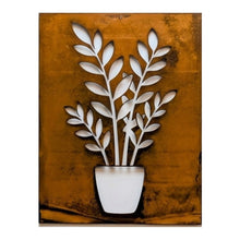 Load image into Gallery viewer, Prairie Dance Proudly Handmade in South Dakota, USA ZZ Plant Wall Art, Metal Wall Decor
