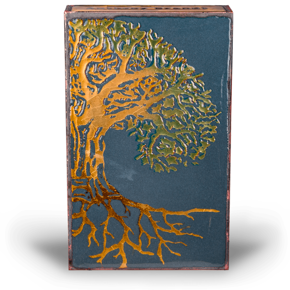 Houston Llew Proudly Handmade in Georgia, USA #223 Family Tree Spiritile