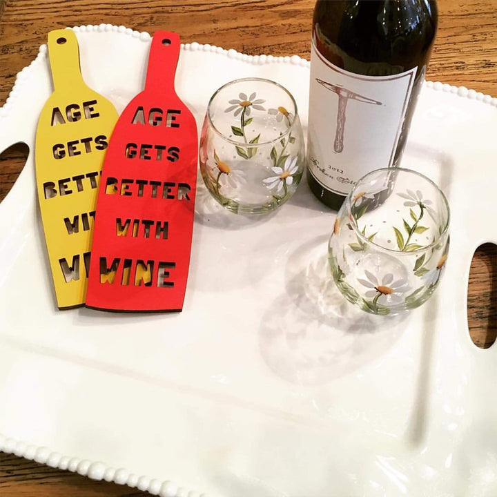 Spunky Fluff Proudly handmade in South Dakota, USA Age Gets Better With Wine