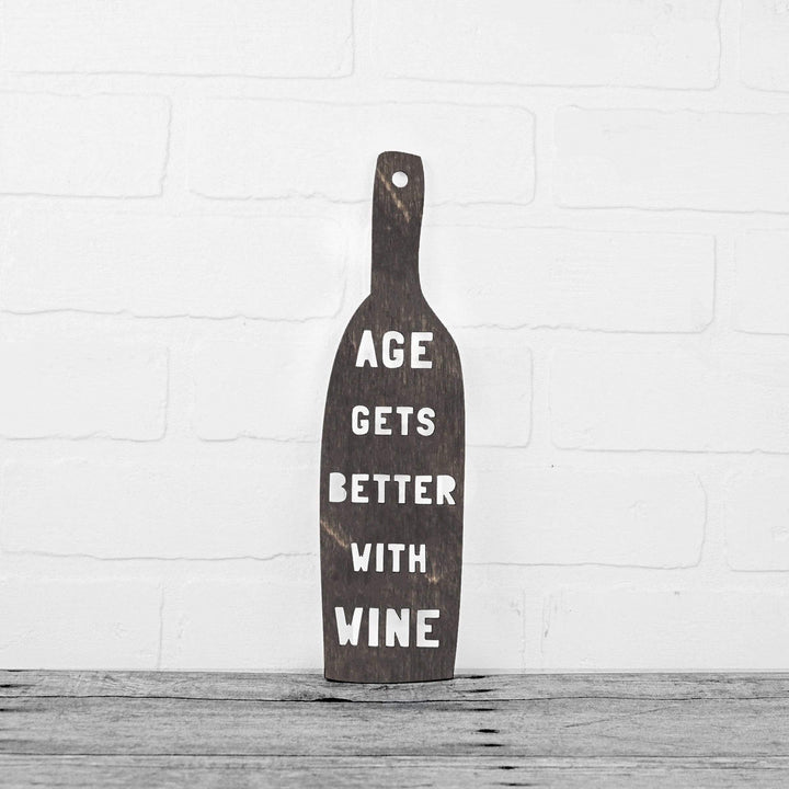 Spunky Fluff Proudly handmade in South Dakota, USA Weathered Ebony Age Gets Better With Wine