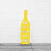 Spunky Fluff Proudly handmade in South Dakota, USA Yellow Age Gets Better With Wine