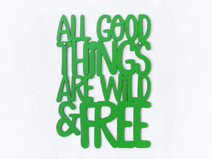 Spunky Fluff Proudly handmade in South Dakota, USA All Good Things Are Wild & Free