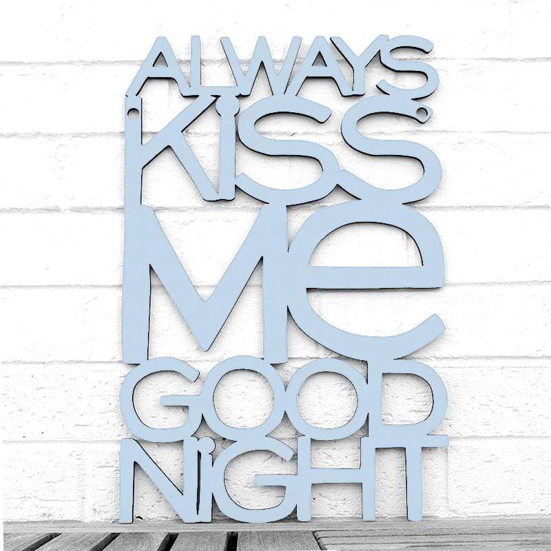 Spunky Fluff Proudly handmade in South Dakota, USA Medium / Powder Always Kiss Me Goodnight