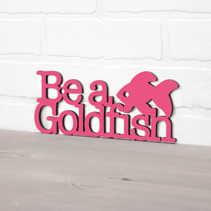 Spunky Fluff Proudly handmade in South Dakota, USA Be A Goldfish