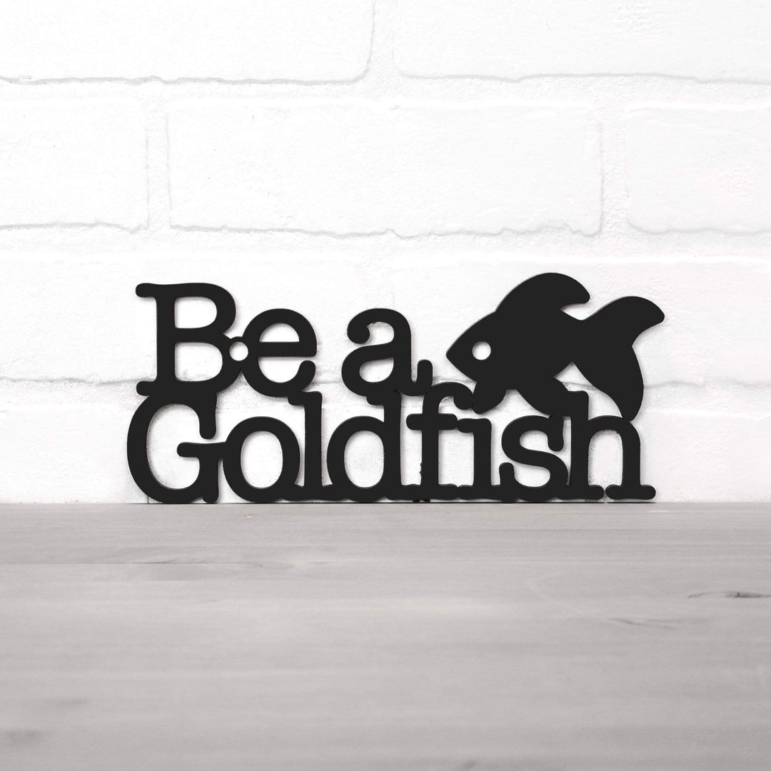 Spunky Fluff Proudly handmade in South Dakota, USA Be A Goldfish