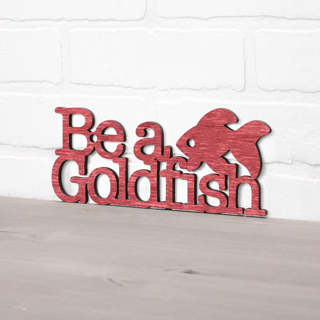 Spunky Fluff Proudly handmade in South Dakota, USA Be A Goldfish