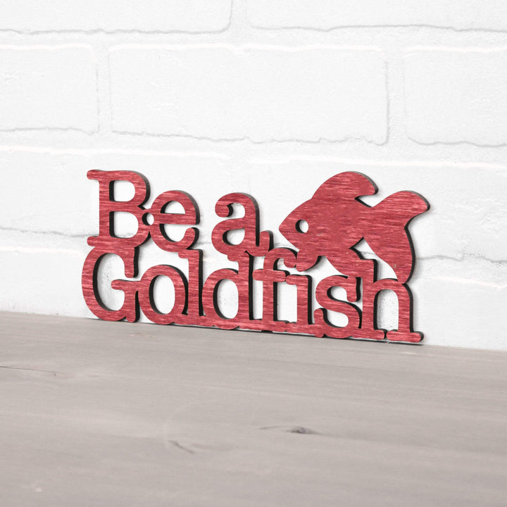 Spunky Fluff Proudly handmade in South Dakota, USA Be A Goldfish