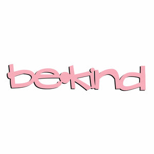 Spunky Fluff Proudly handmade in South Dakota, USA Pink Be Kind-Tiny Word Magnet