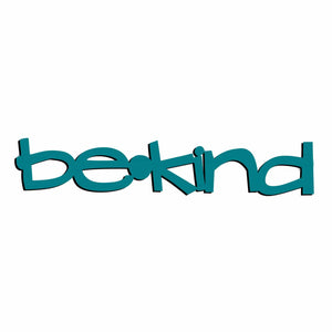 Spunky Fluff Proudly handmade in South Dakota, USA Teal Be Kind-Tiny Word Magnet