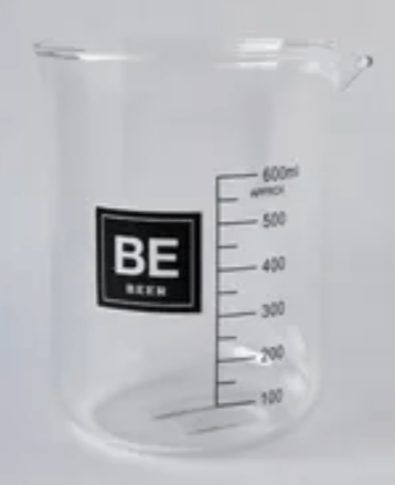 Ted Miller Innovation Kitchen and Bar Beaker Beer Glass