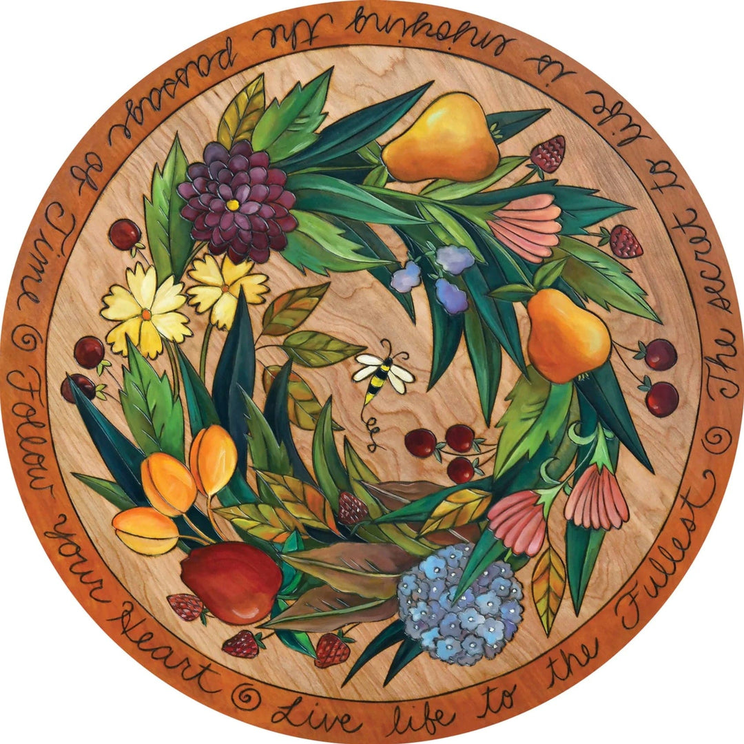 Sticks Proudly Handmade in Iowa, USA Bee Heaven Lazy Susan