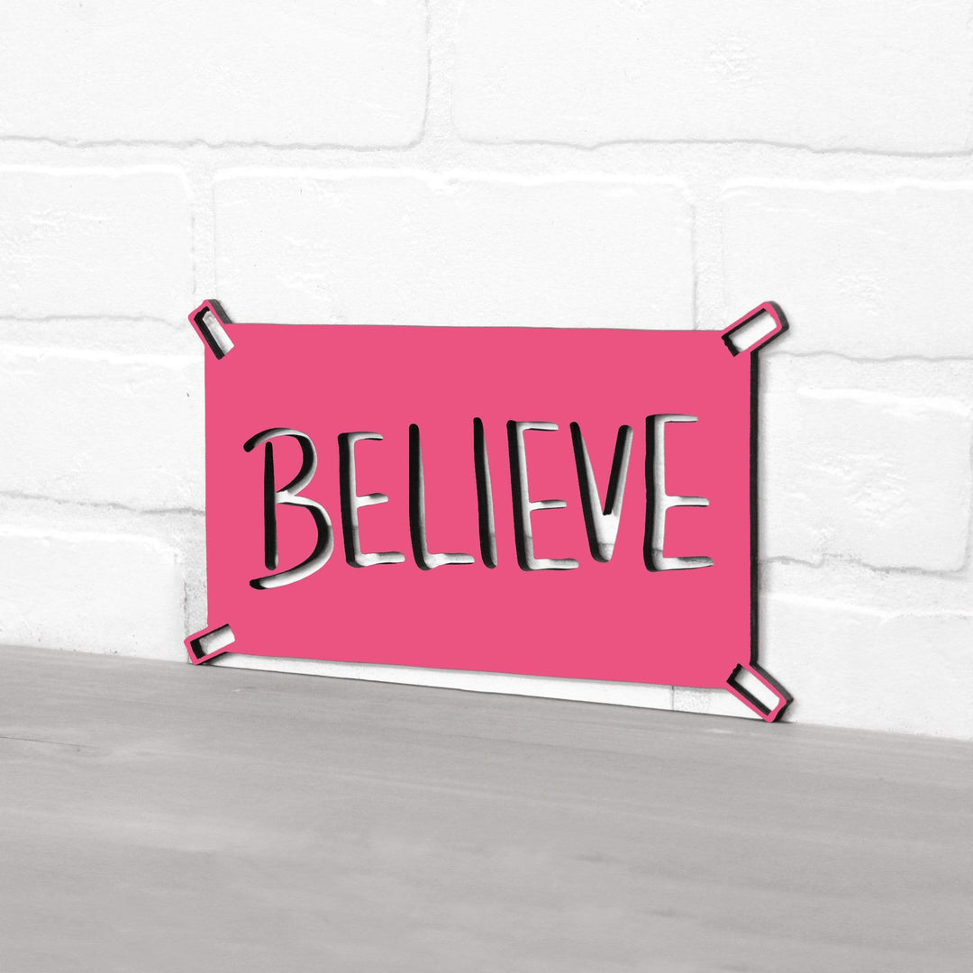 Spunky Fluff Proudly handmade in South Dakota, USA Believe