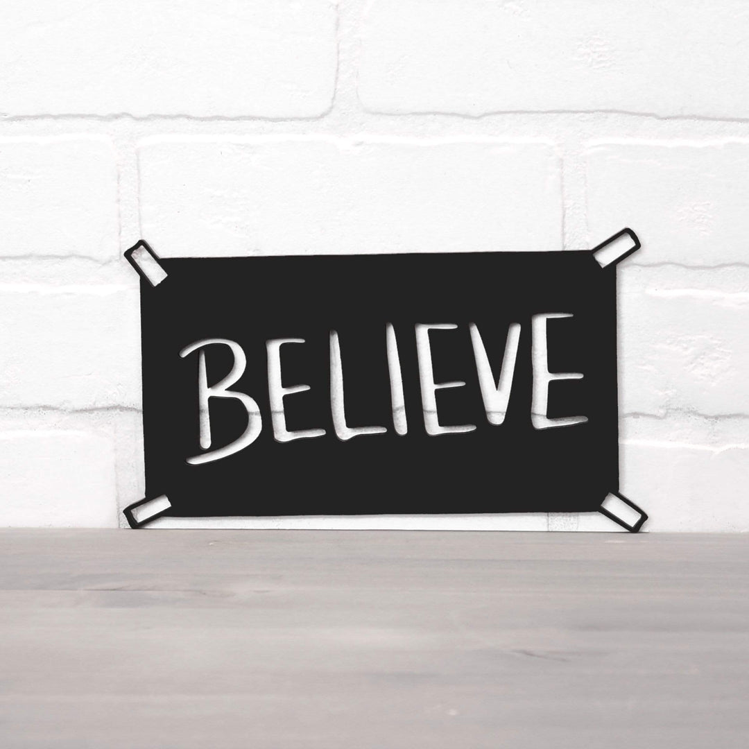 Spunky Fluff Proudly handmade in South Dakota, USA Believe
