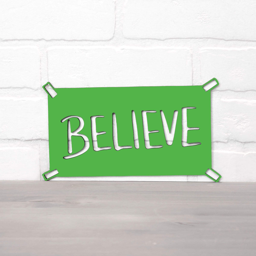 Spunky Fluff Proudly handmade in South Dakota, USA Believe