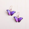 Holly Yashi Jewelry Bella Butterfly Earring Ultra Violet