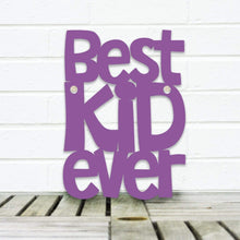 Load image into Gallery viewer, Spunky Fluff Proudly handmade in South Dakota, USA Small / Purple Best Kid Ever
