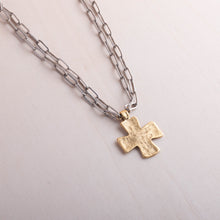 Load image into Gallery viewer, CV Designs Block Cross Necklace
