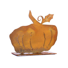 Load image into Gallery viewer, Prairie Dance Proudly Handmade in South Dakota, USA Brady Pumpkin – Decorative Fall Sculpture

