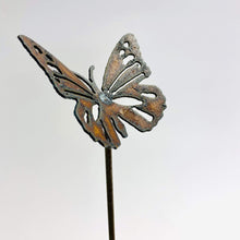 Load image into Gallery viewer, Universal Ironworks Proudly Handmade in Arizona, USA Butterfly Plant Stake
